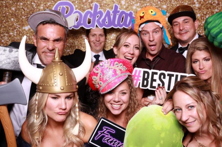 Top-Rated Photo Booth Rentals in Colorado | 360 Video Photo Booth, Traditional Photo Booth, Black and White Glam Booth, AI Photo Booth