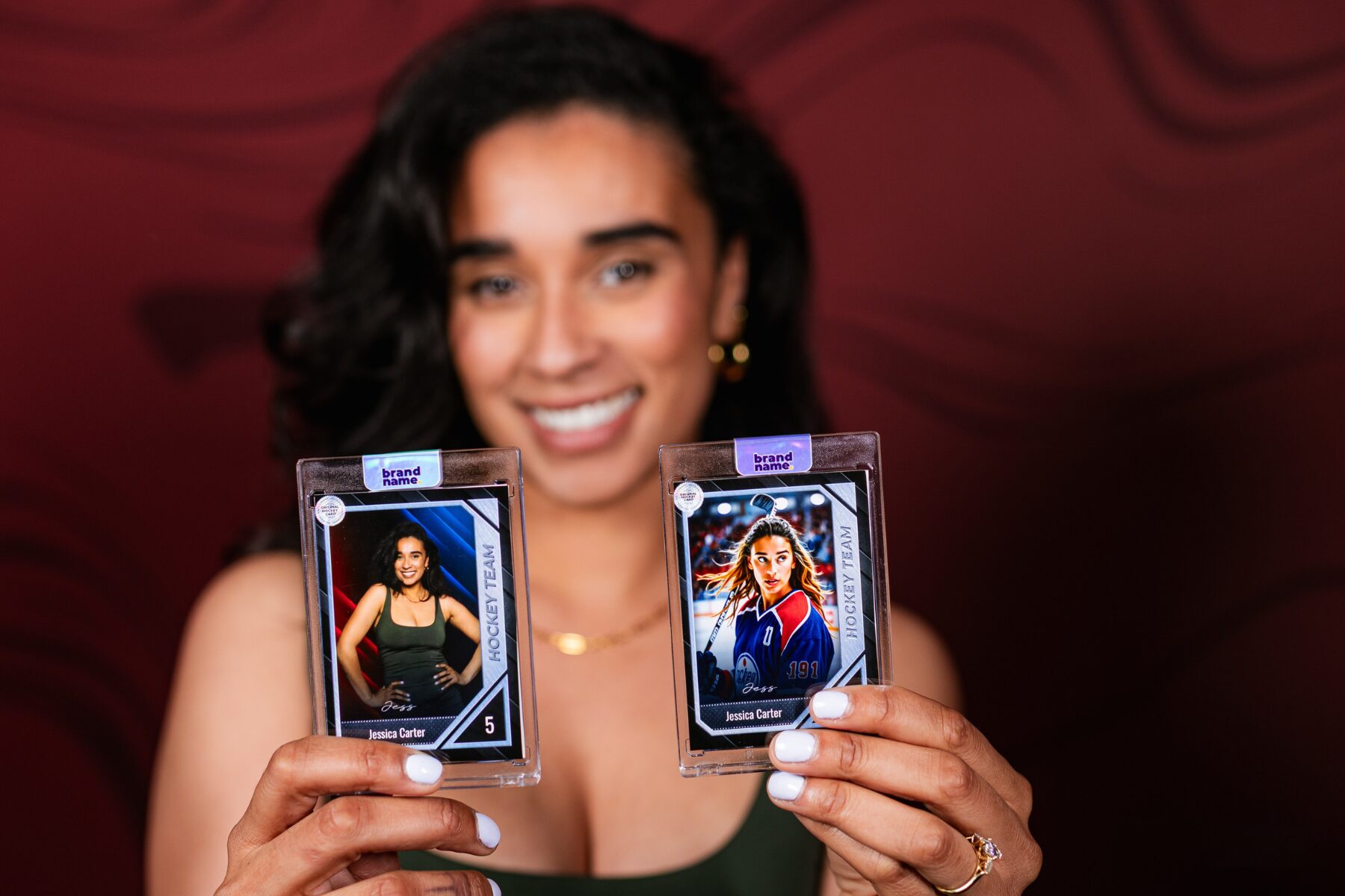 Branded Trading Card Photo Booth for Corporate Events in Colorado