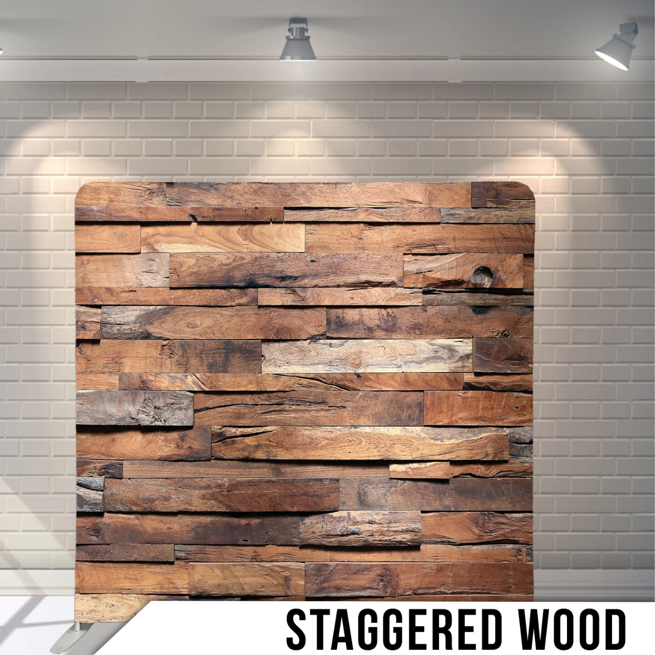 STAGGERED WOOD
