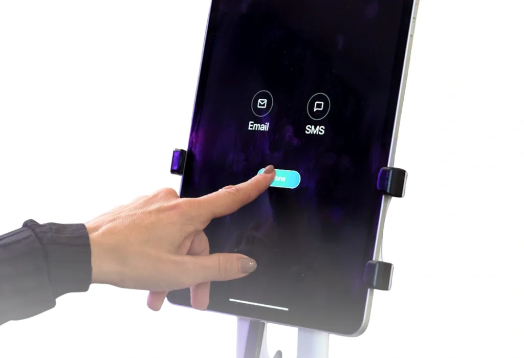 Draw ME Bot digital sharing for AI sketch booth guests