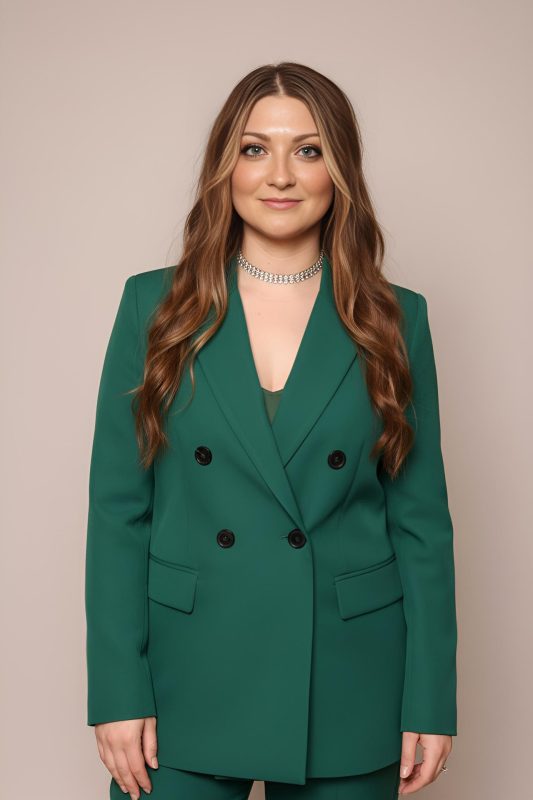 After AI headshot rendering created from the original capture at our corporate headshot photo booth (Subject 2)