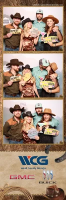 Photo booth rental with customizable template for Weddings and Events