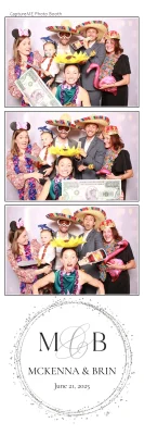 Photo Strip Print out from a photo booth session in Windsor, CO